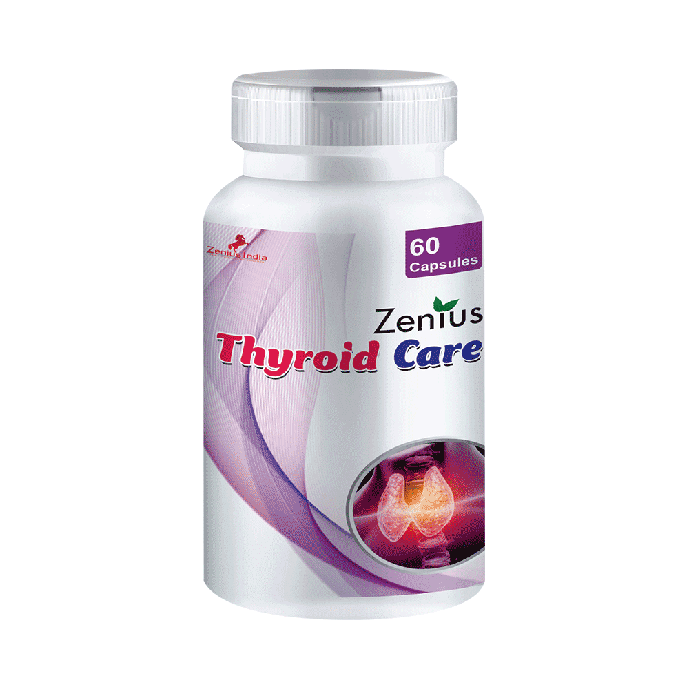 Zenius Thyroid Care Capsule for Manage Hypothyroidism | Reduce Dependence on Thyroid - Image 1