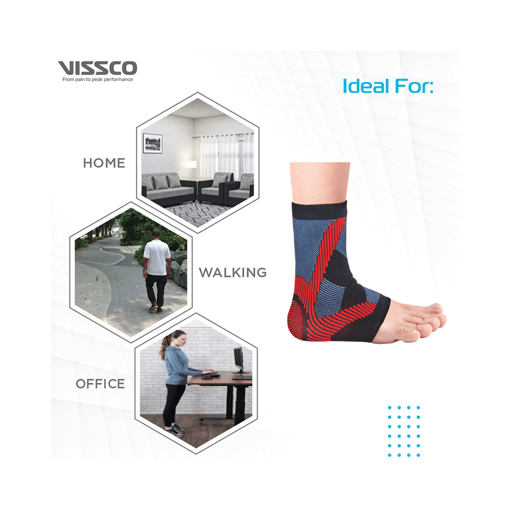 Vissco 2710 Pro 3D Ankle Support with Gel Padding XL - Image 4