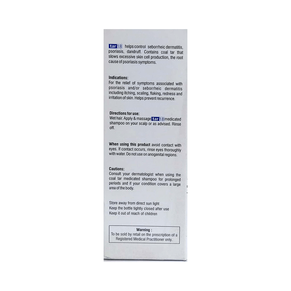 Tar 18 Medicated Shampoo with 1% Coal Tar - Image 2