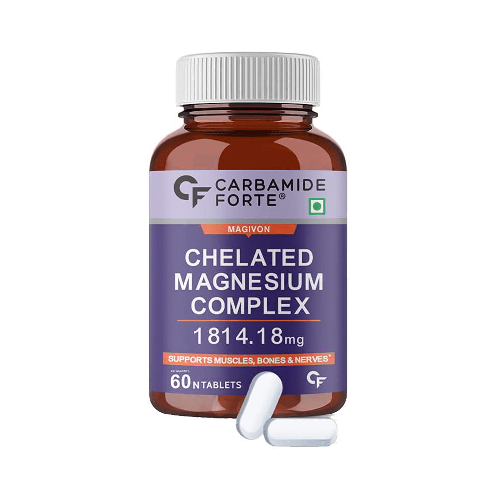 Carbamide Forte Chelated Magnesium Complex for Muscles, Bones & Nerves | Tablet - Image 1