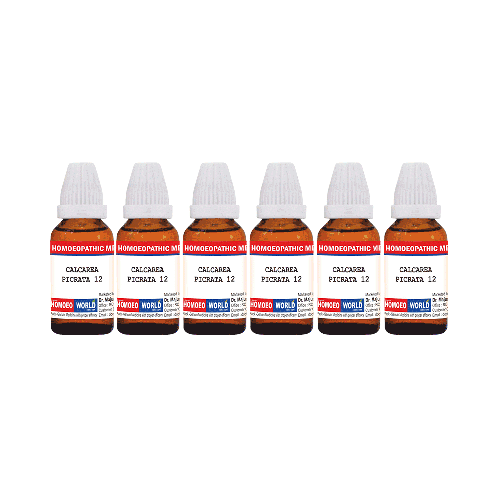 Dr. Majumder Homeo World Calcarea Picrata Dilution(30ml Each) 12 CH - Image 1