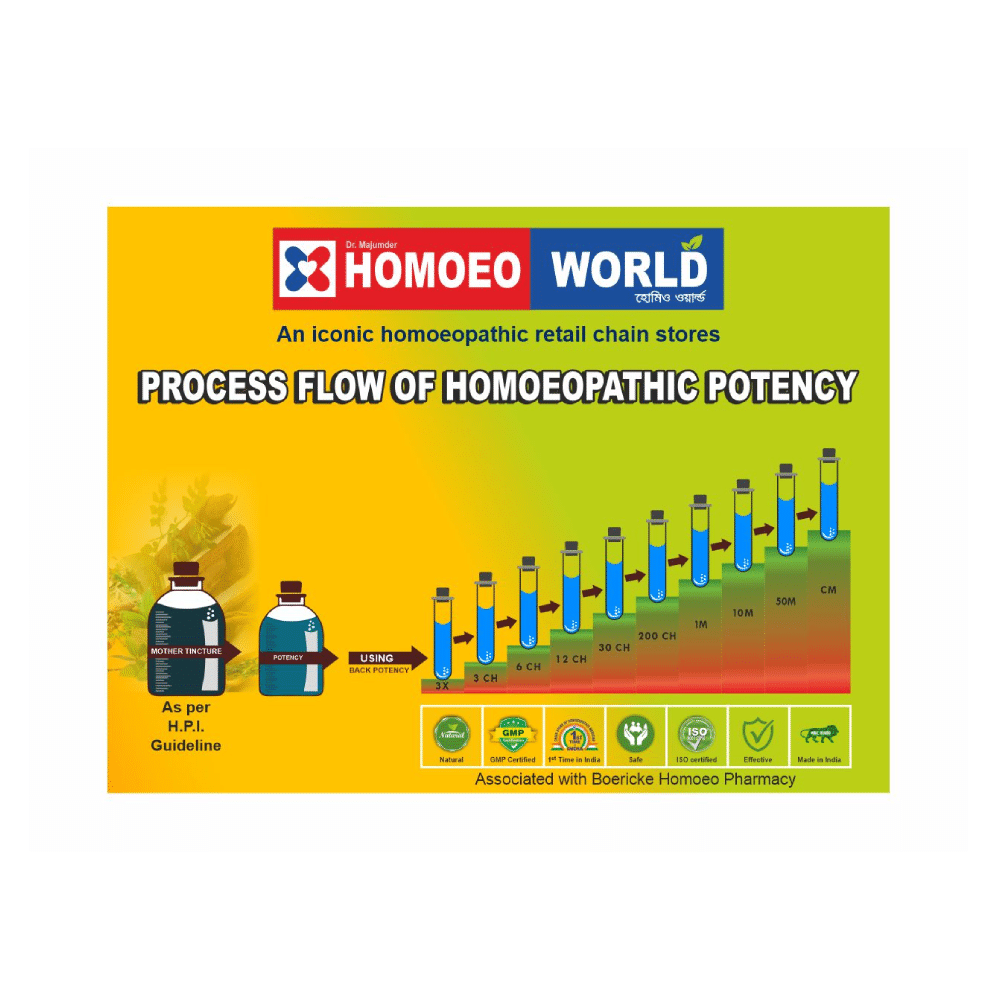 Dr. Majumder Homeo World Calcarea Picrata Dilution(30ml Each) 12 CH - Image 3