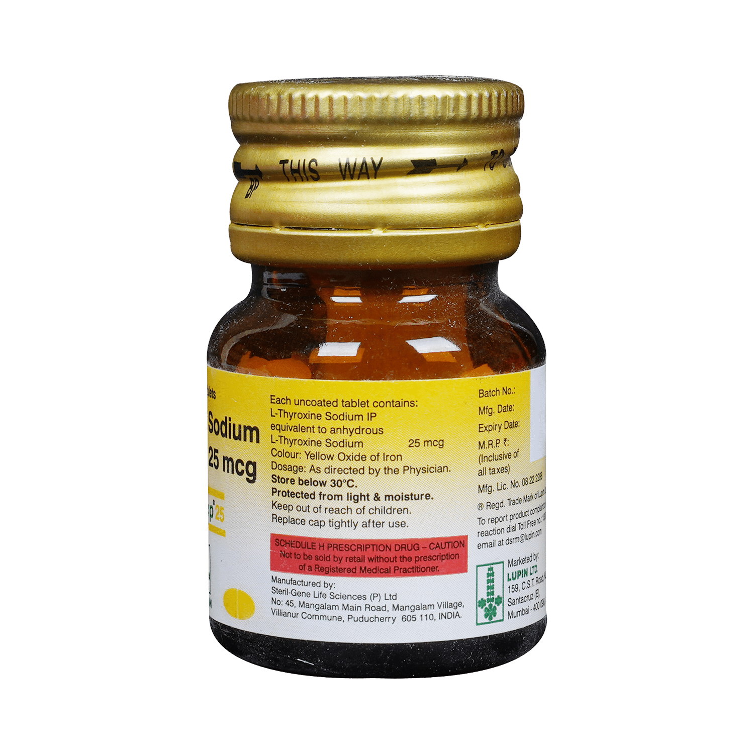 Thyroup 25 Tablet - Image 2