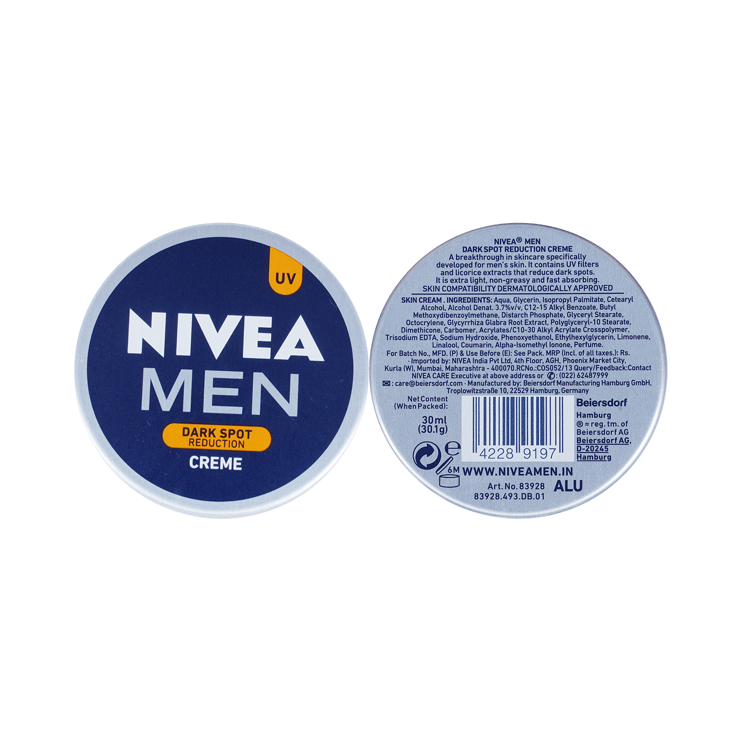 Nivea Men Dark Spot Reduction Creme