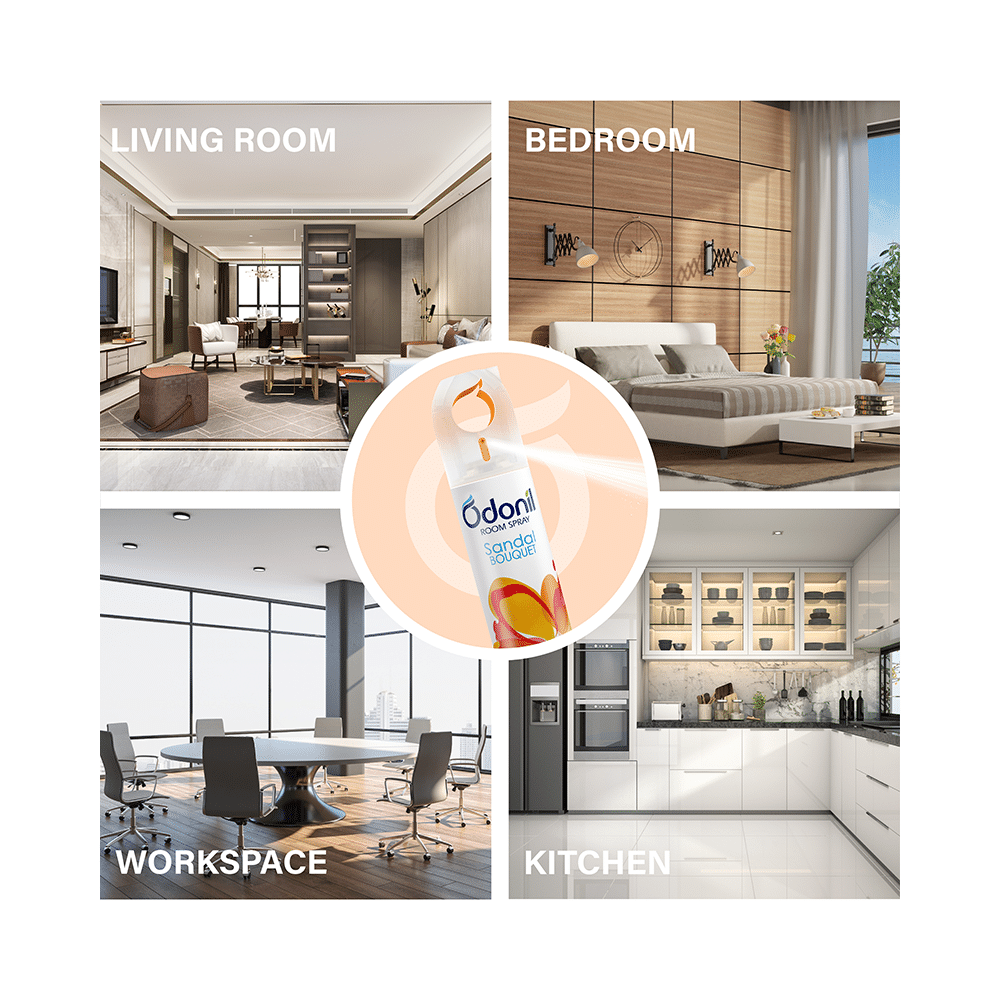 Odonil Room Spray Sandal Bouquet - Image 4