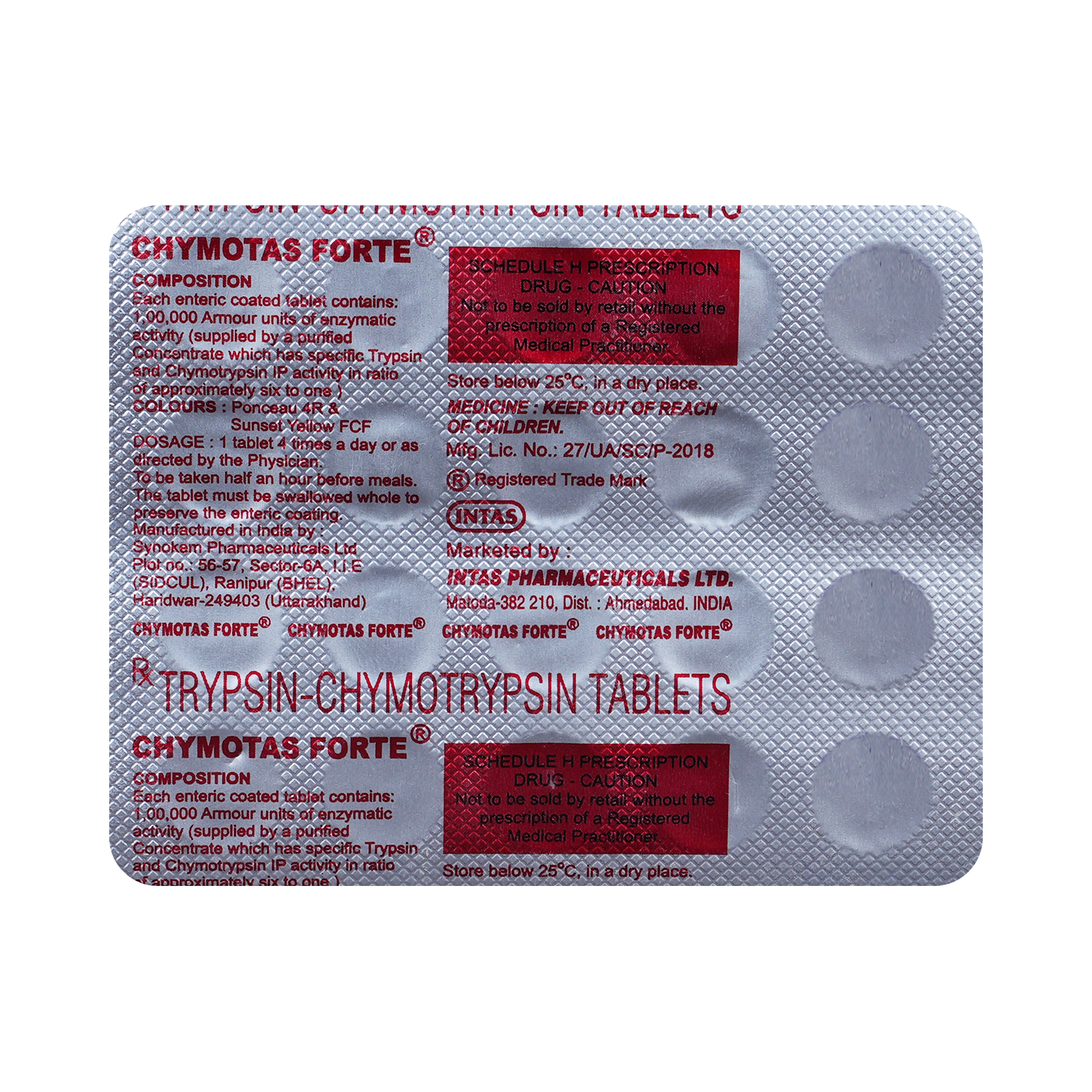 Chymotas Forte Tablet - Image 3