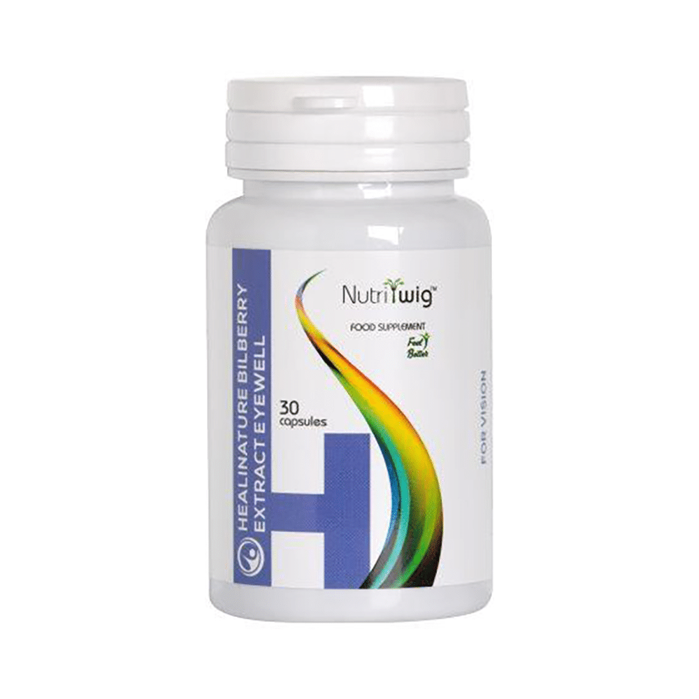 Nutritwig Healinature Bilberry Extract Eyewell Capsule - Image 1