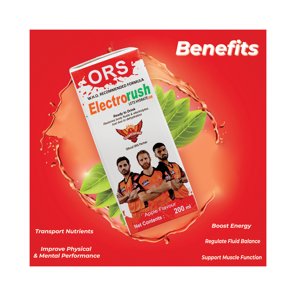 Electrorush ORS (200ml Each) Apple - Image 4