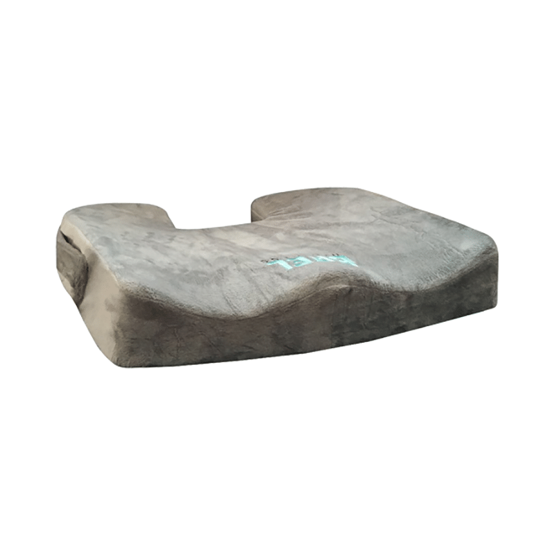 Bael Wellness Seat Cushion for Sciatica, Coccyx, Tailbone, Orthopedic, Back Pain Relief Grey - Image 1