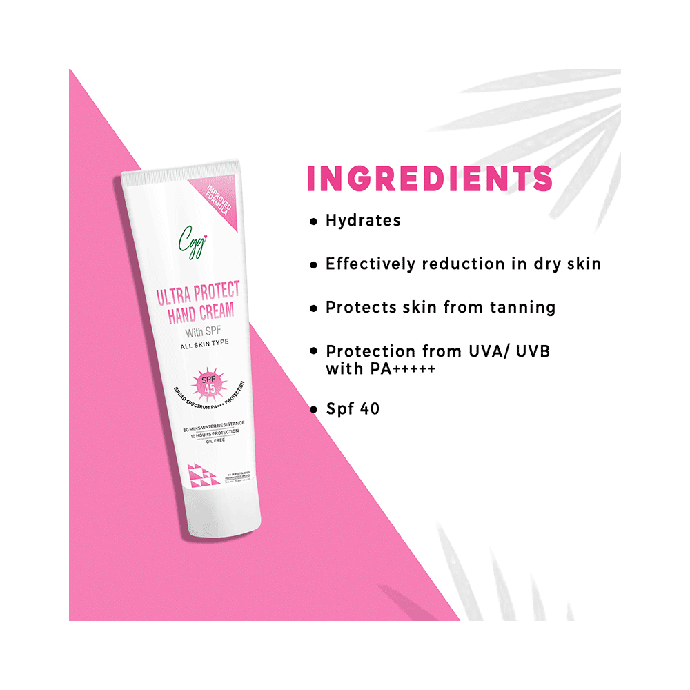 CGG Cosmetics Ultra Protect Hand Cream SPF45 (30gm Each) - Image 4