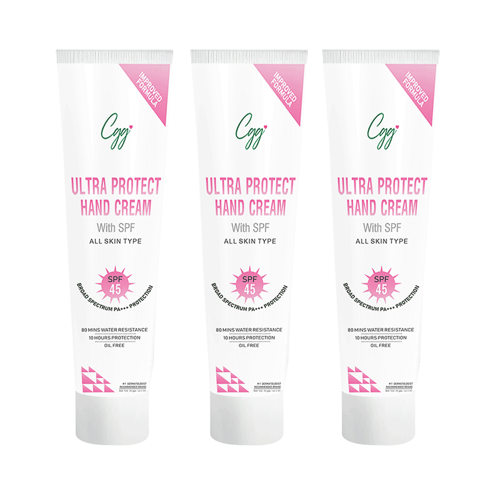 CGG Cosmetics Ultra Protect Hand Cream SPF45 (30gm Each) - Image 1
