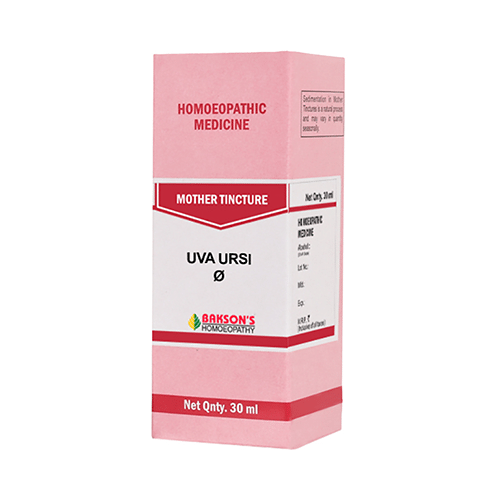 Bakson's Homeopathy Uva Ursi Mother Tincture Q