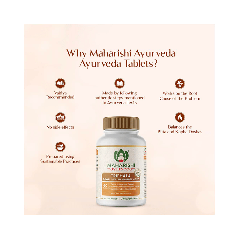 Maharishi Ayurveda Triphala Tablet - Image 3