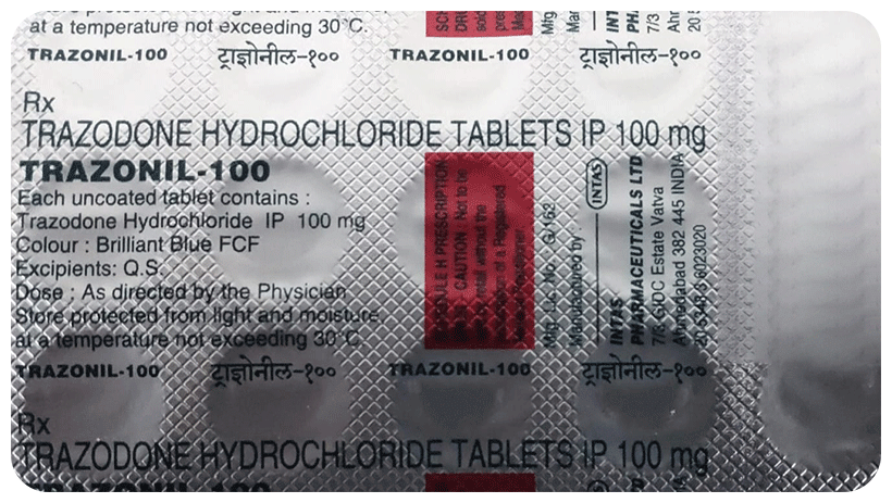 Trazonil 100 Tablet