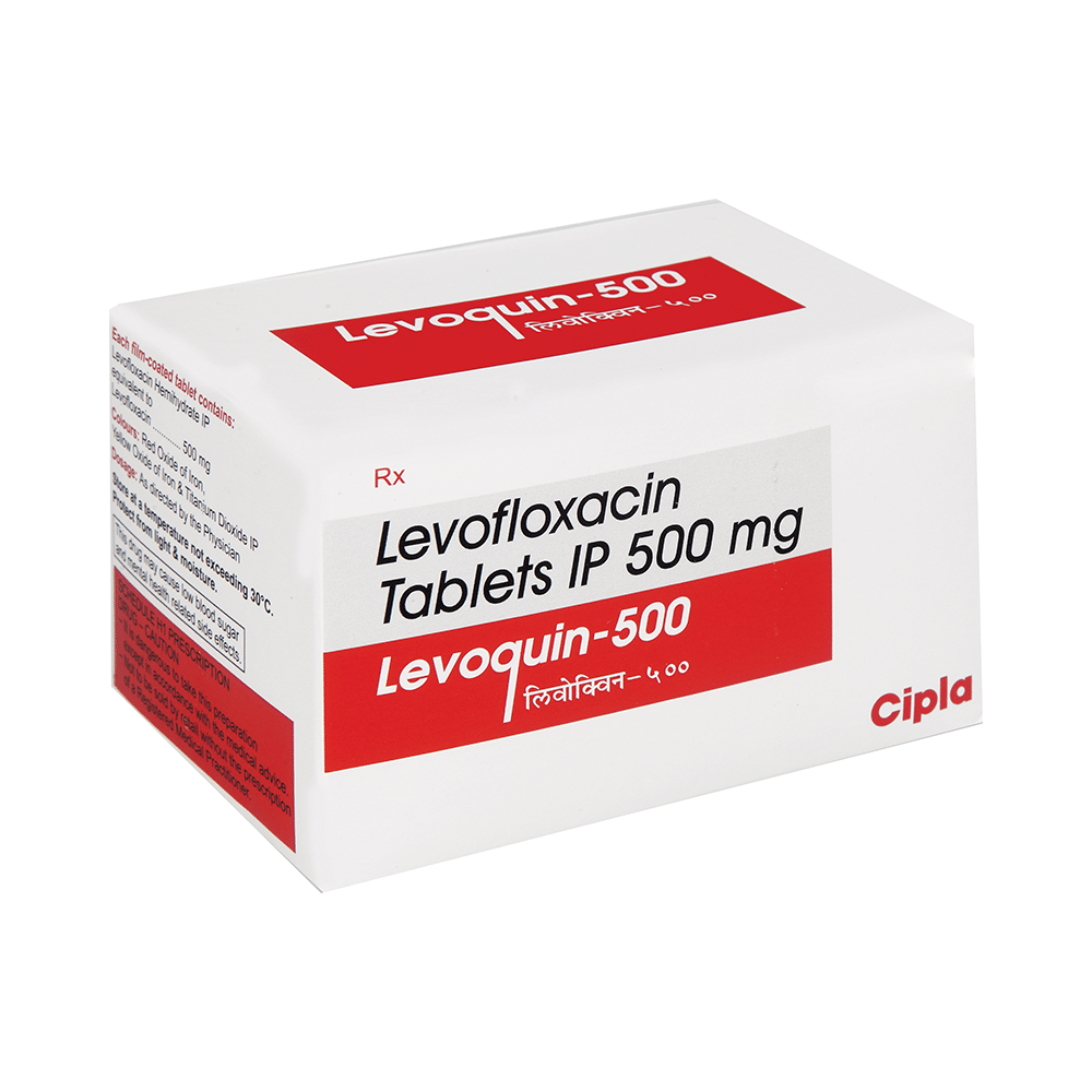 Levoquin 500mg Tablet
