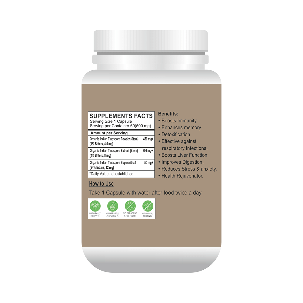 Globyherbs Guduchi Capsule - Image 2