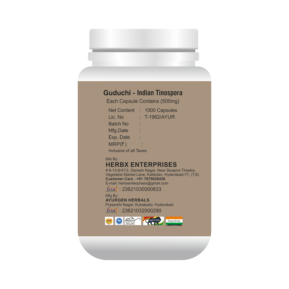 Globyherbs Guduchi Capsule - Image 3