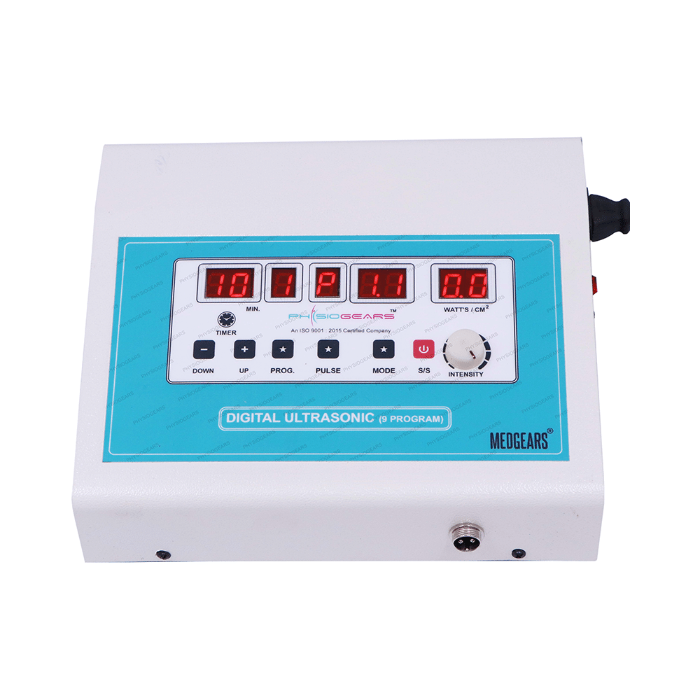 Physiogears Ultrasonic 9 Program Small Physiotherapy Ultrasound Massager - Image 1