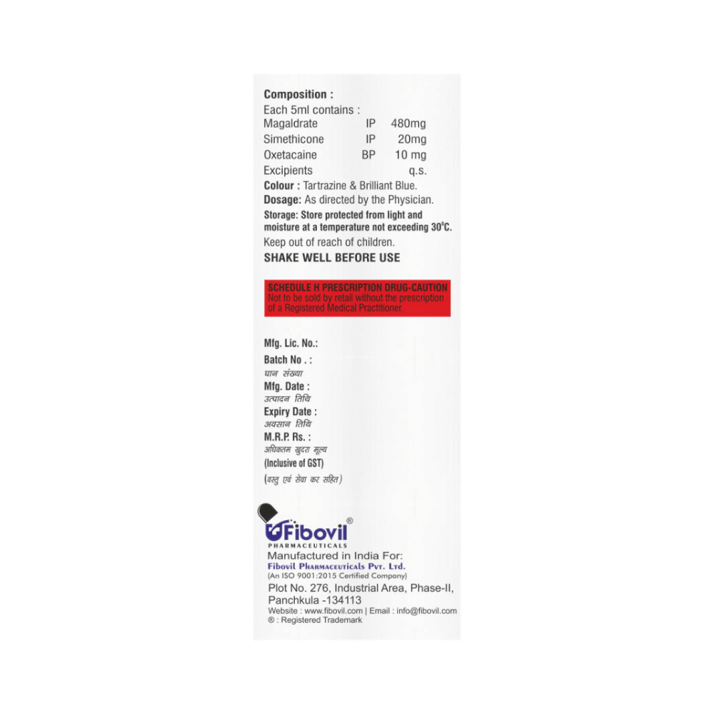 Curesil O Oral Suspension Mint Sugar Free - Image 2