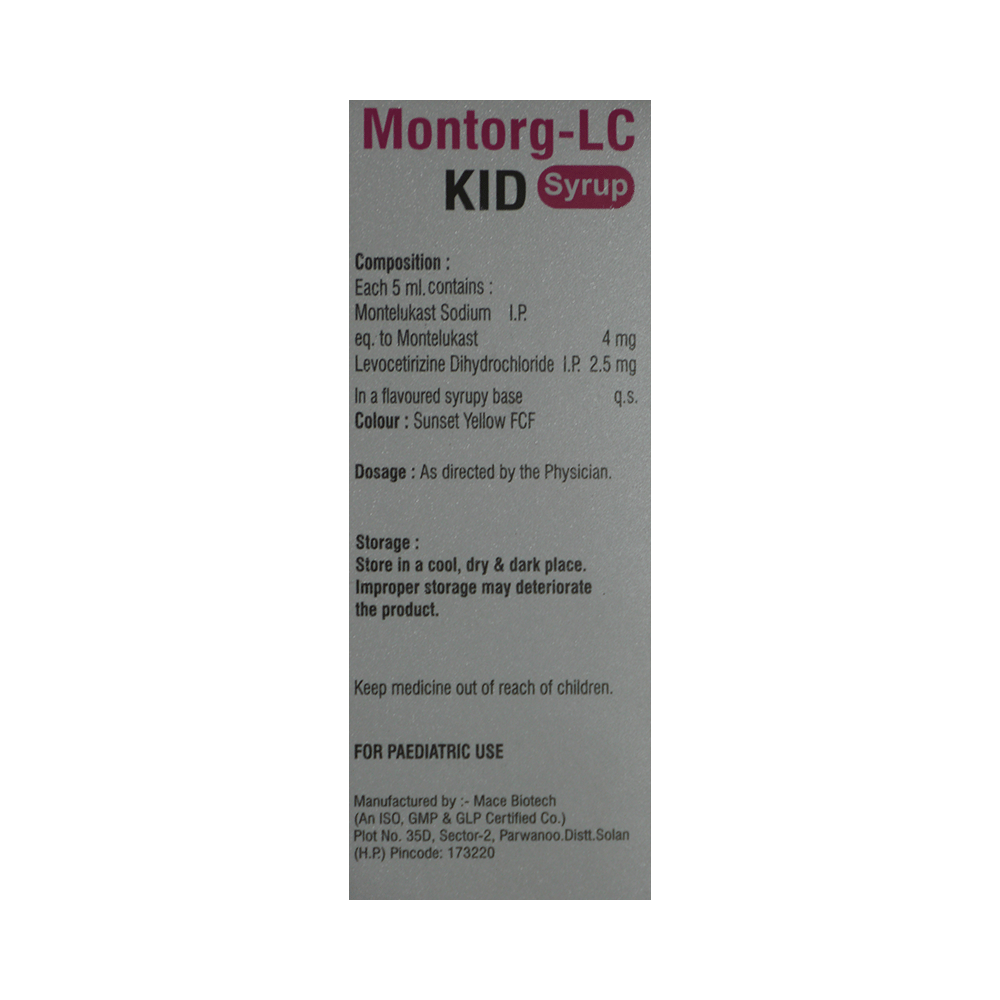 Montorg-LC Kid Syrup - Image 2