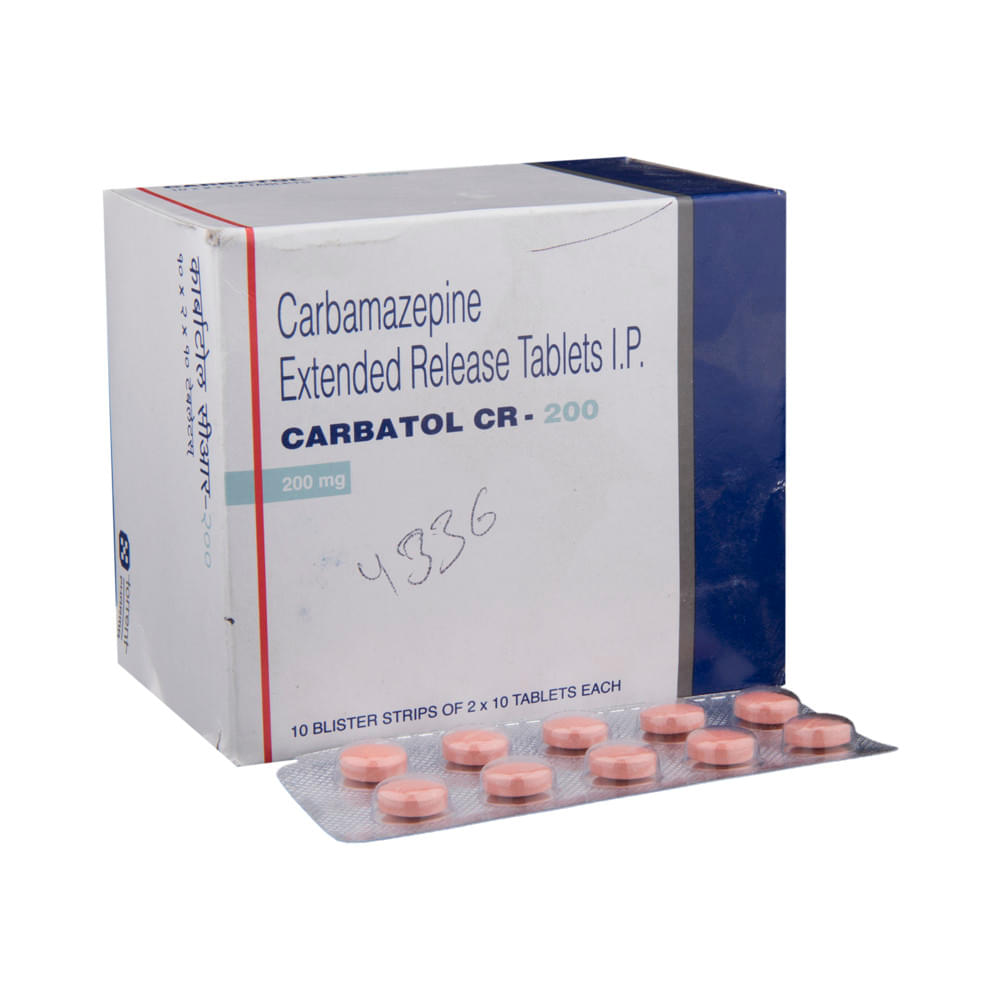 Carbatol CR 200 Tablet - Image 1