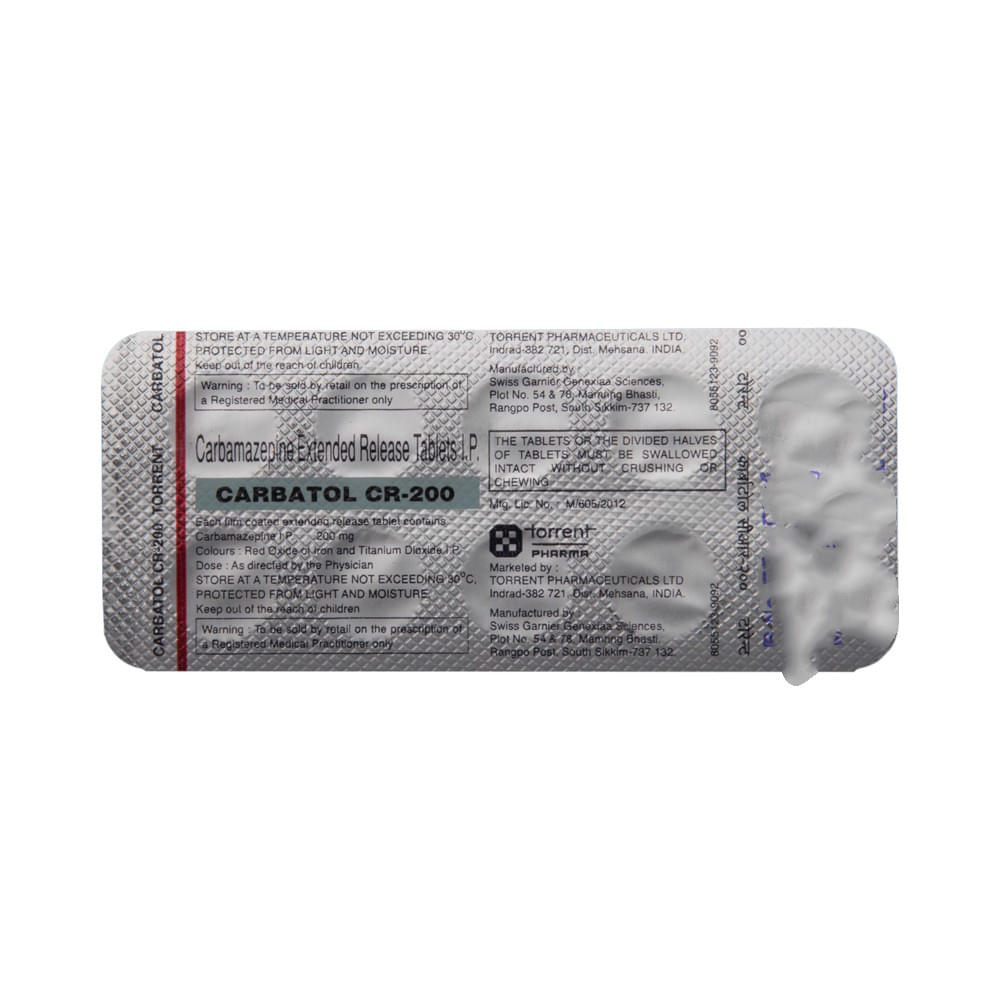 Carbatol CR 200 Tablet - Image 5