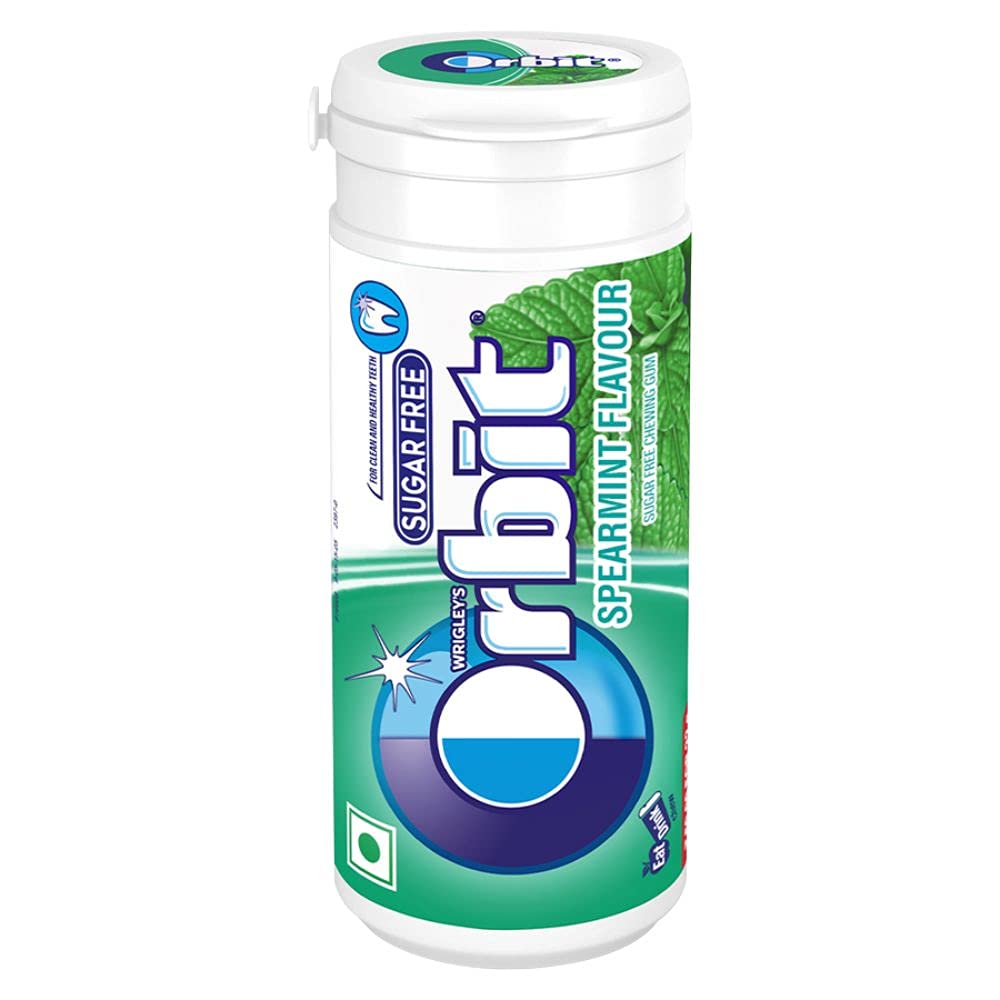 Orbit Spearmint Flavour Chewing Gum Sugar Free - Image 1