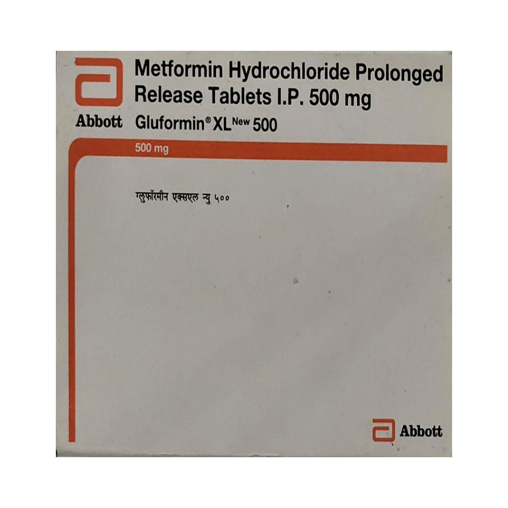Gluformin XL New 500 Tablet PR - Image 1