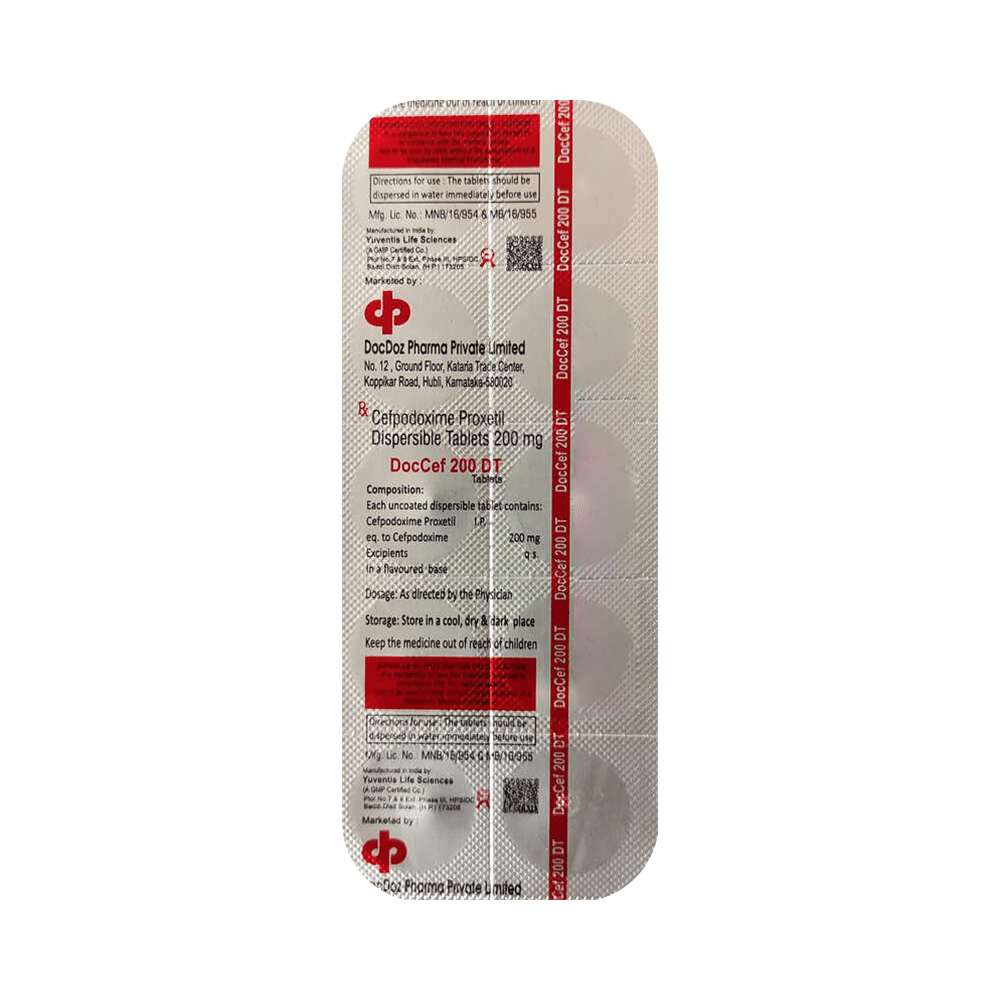 Doccef 200 DT Tablet - Image 4