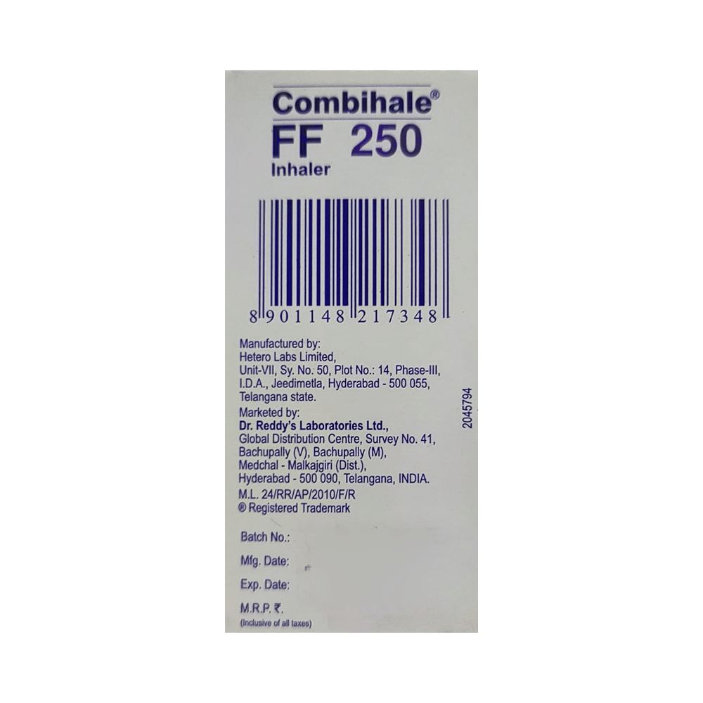 Combihale FF CFC Free 250 Inhaler - Image 2