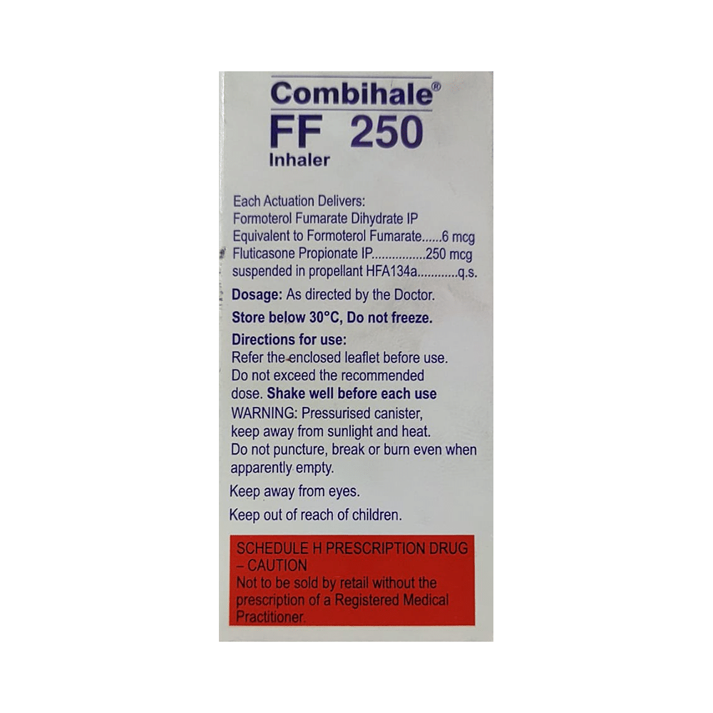 Combihale FF CFC Free 250 Inhaler - Image 3