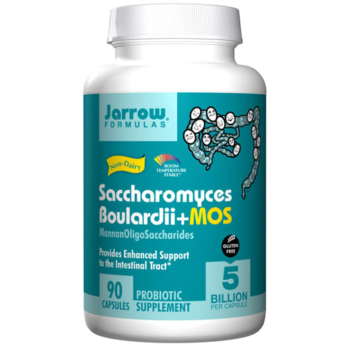 Jarrow Formulas Saccharomyces Boulardii+MOS Capsule | For Intestinal Support