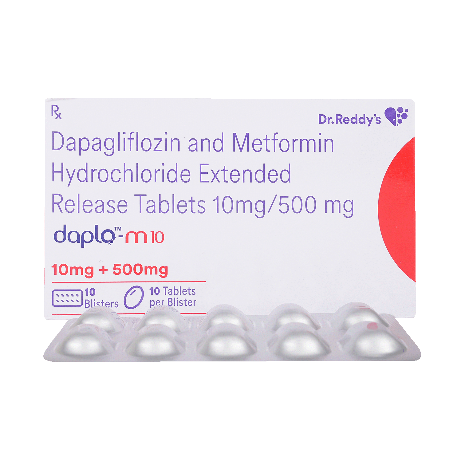 Daplo M 10mg/500mg Tablet