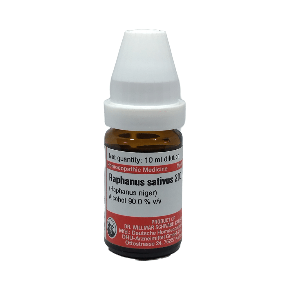 Dr Willmar Schwabe Germany Raphanus Sativus (Raphanus Niger) Dilution 200