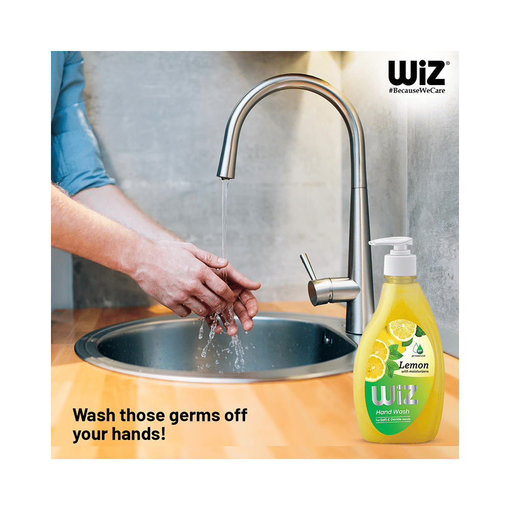Wiz pH Balanced Hand Wash Refill Pack (5L Each) Lemon - Image 3