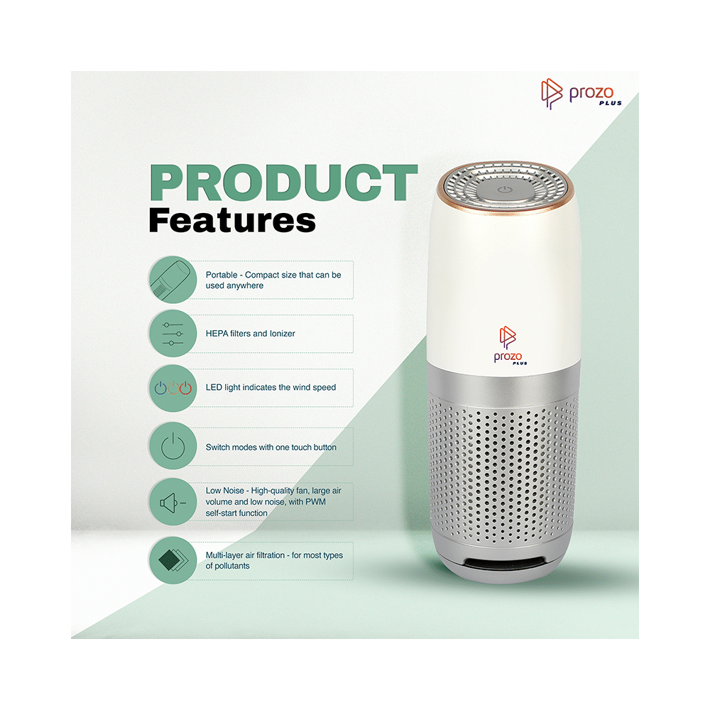 Prozo Plus Air Purifier with HEPA Filter - Image 3
