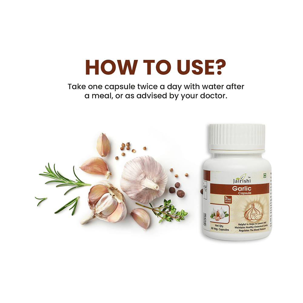 Jairishi Garlic Veg Capsule - Image 4