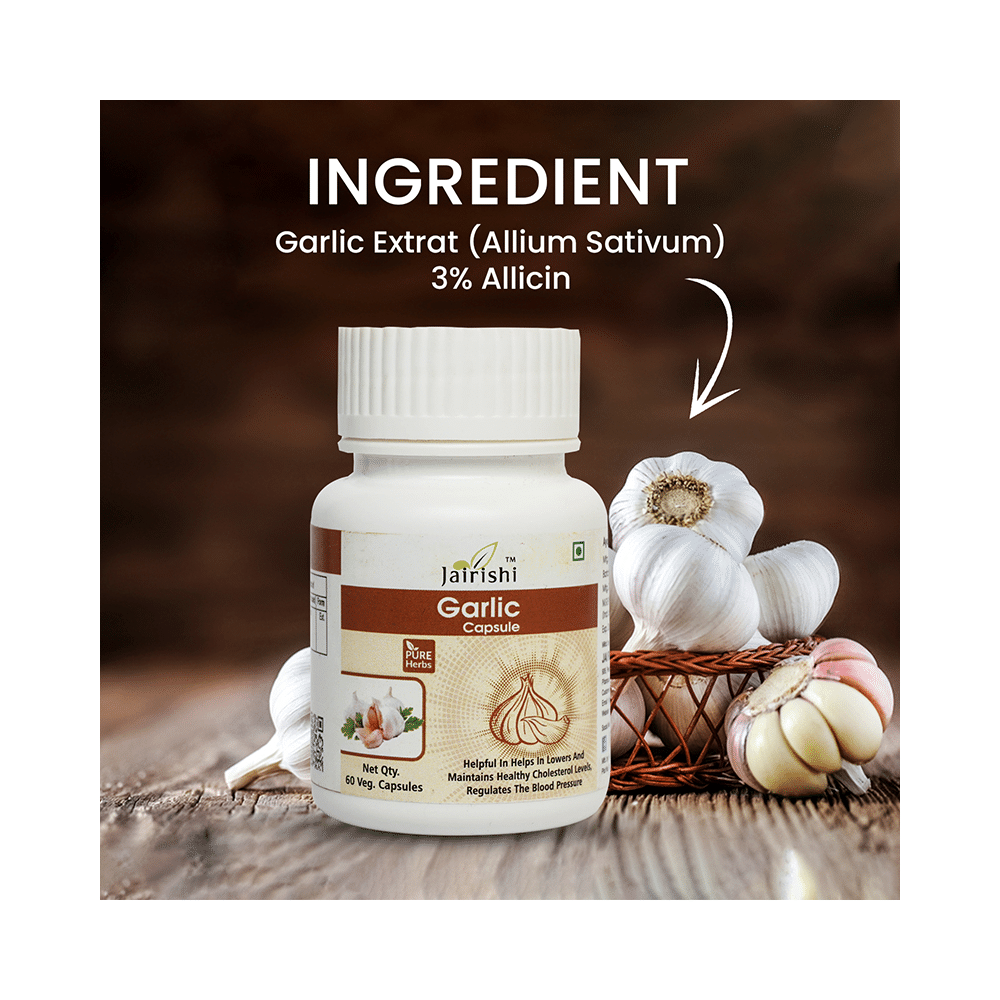 Jairishi Garlic Veg Capsule - Image 2