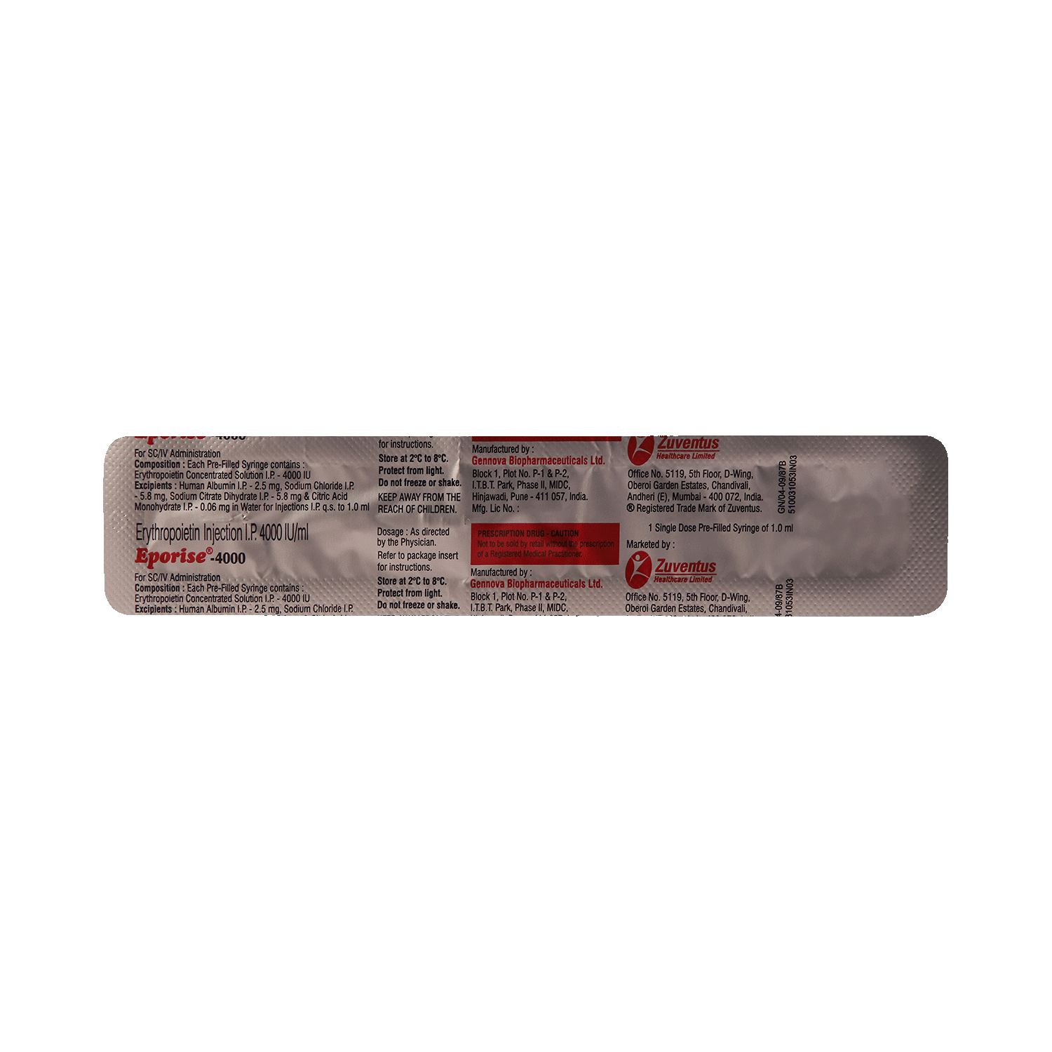 Eporise 4000 Injection - Image 5