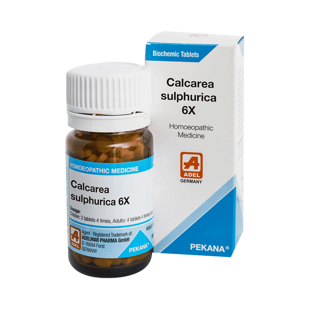 ADEL Calcarea Sulphuricum Biochemic Tablet 6X - Image 1
