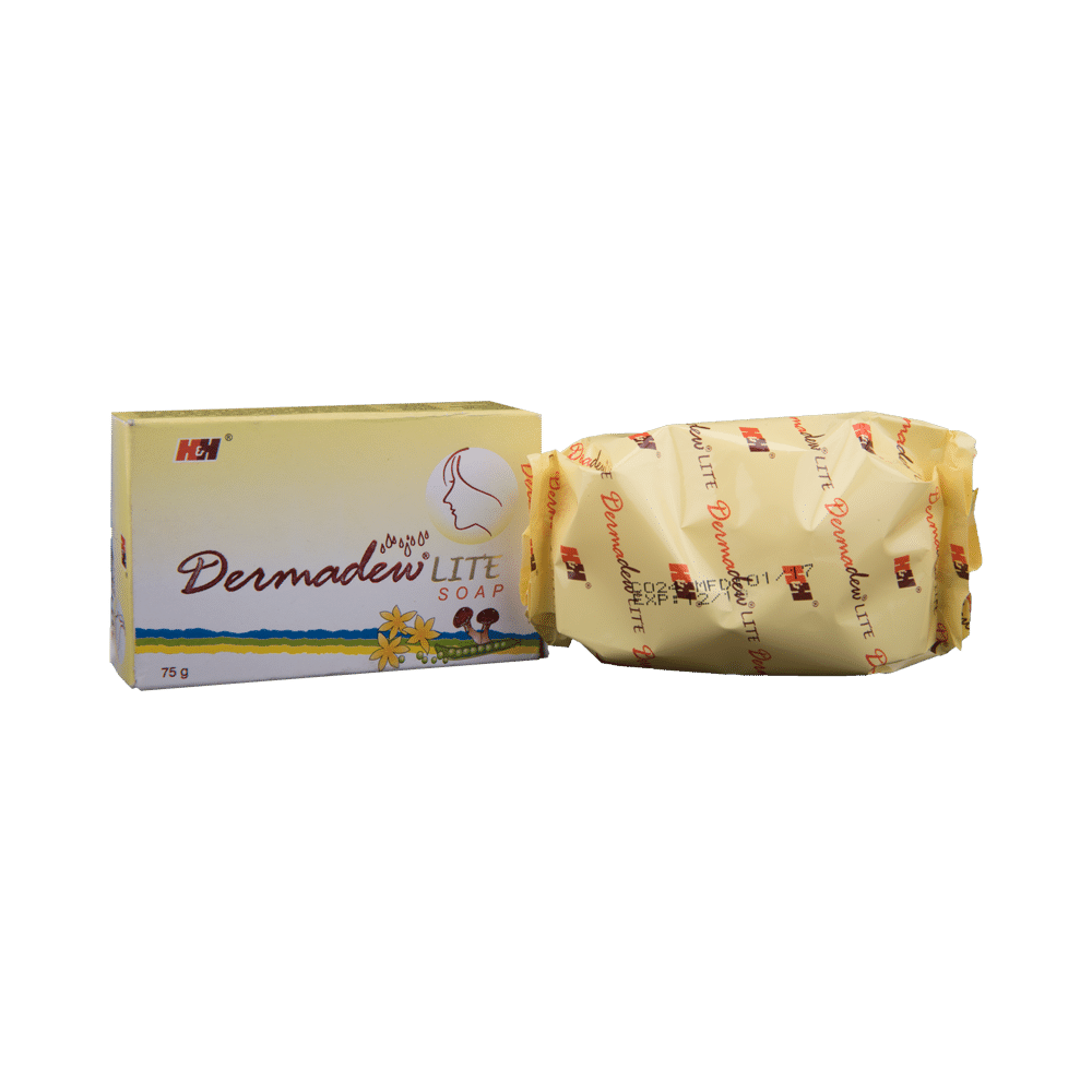 Dermadew Lite Soap | Nourishes & Moisturises Skin - Image 1