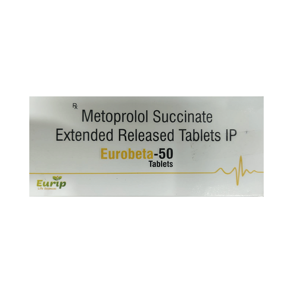 Eurobeta 50 Tablet ER