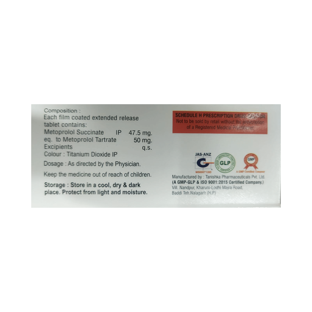 Eurobeta 50 Tablet ER - Image 2