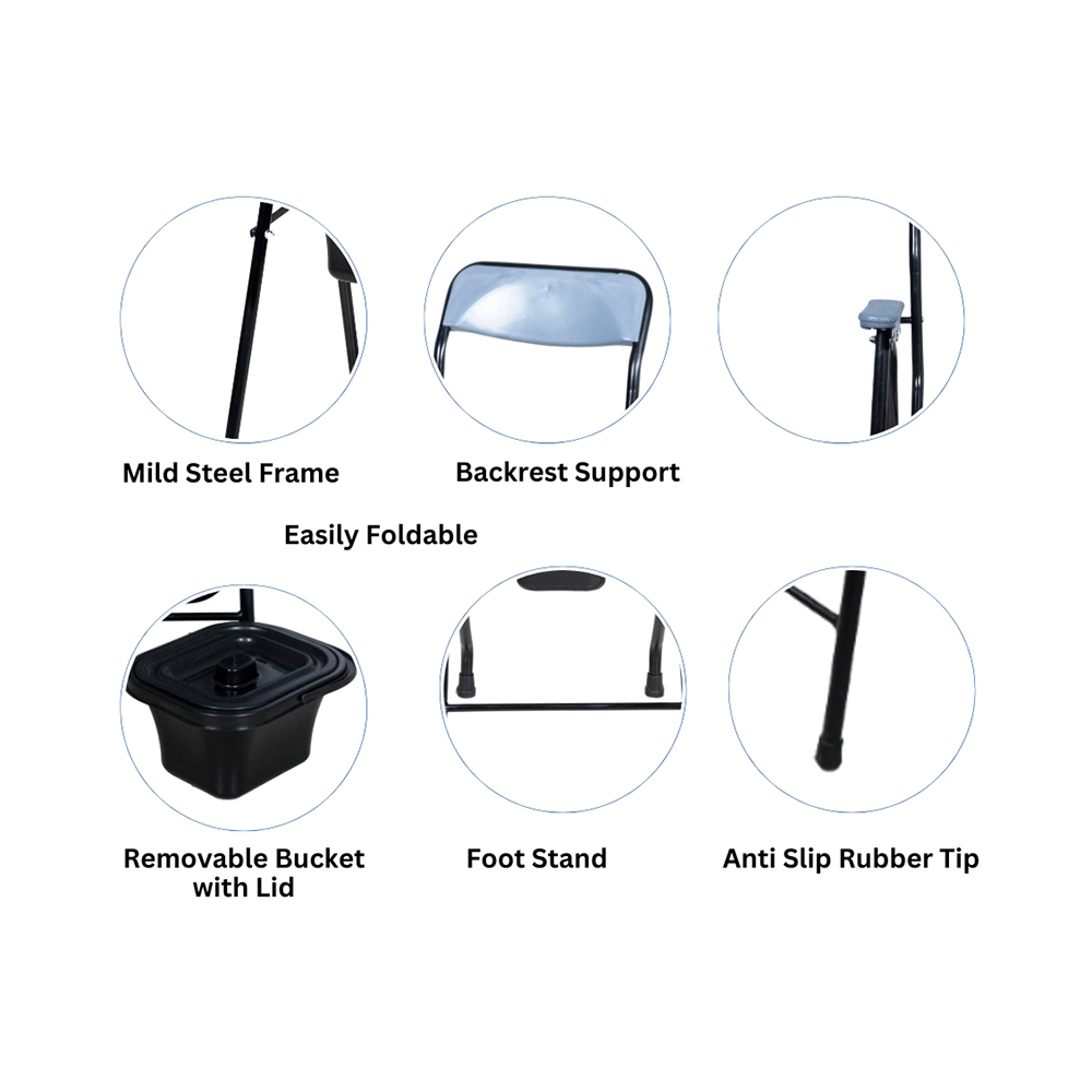 Peaar AASRAA-220 Commode Chair - Image 4