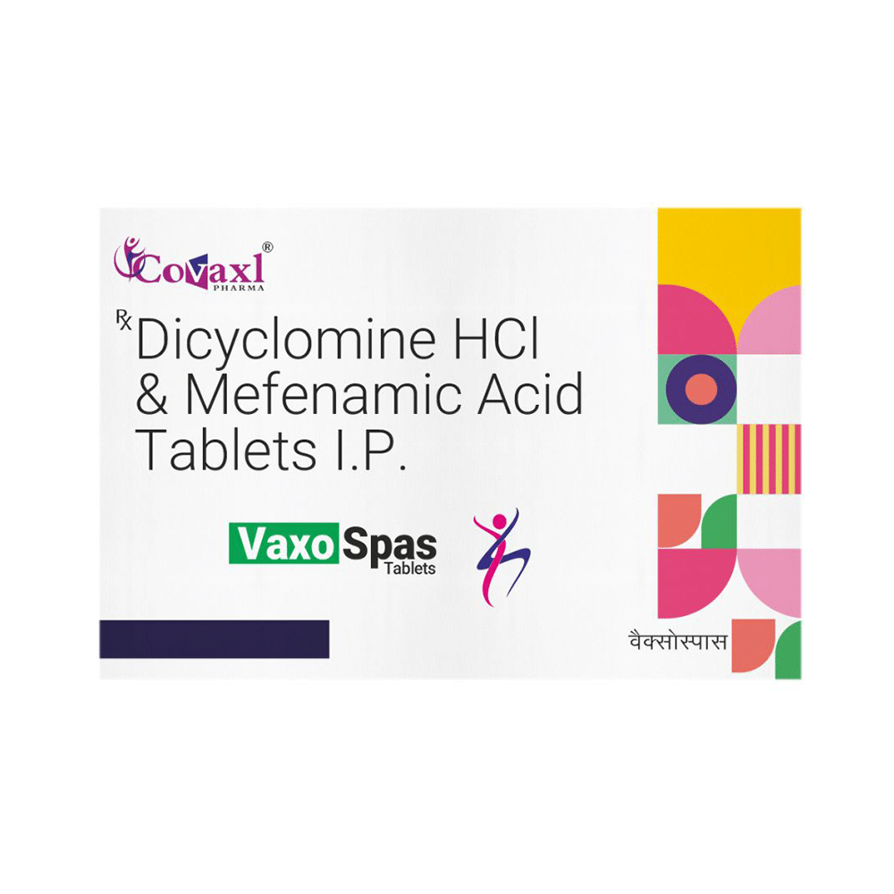 Vaxospas 10mg/250mg Tablet - Image 1