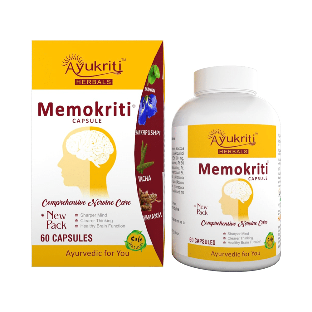 Ayukriti Herbals Memokriti Capsule - Image 4