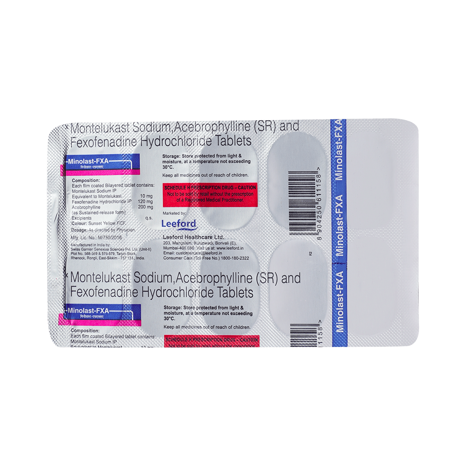 Minolast-FXA Tablet SR - Image 5