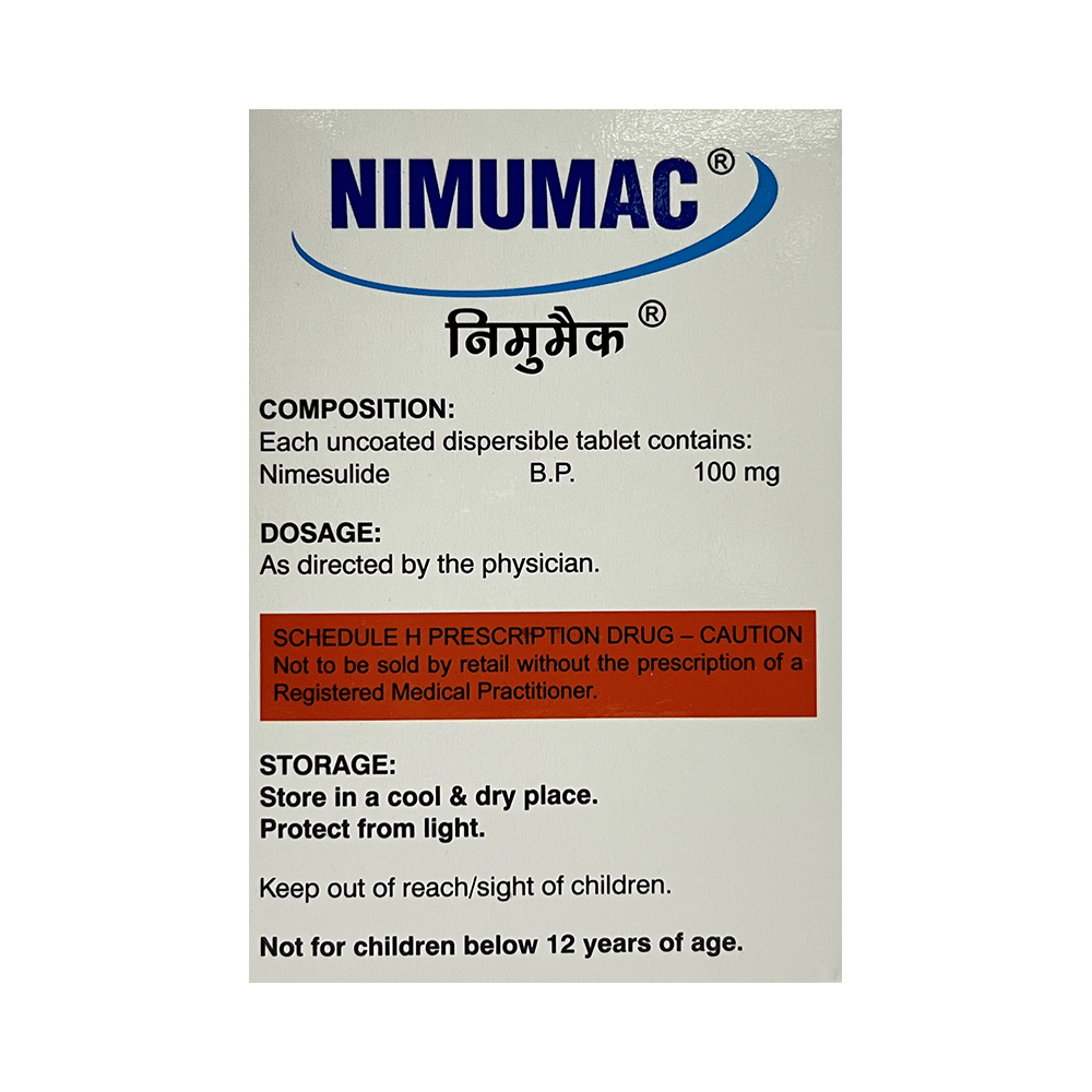 Nimumac Tablet DT Vanilla - Image 2