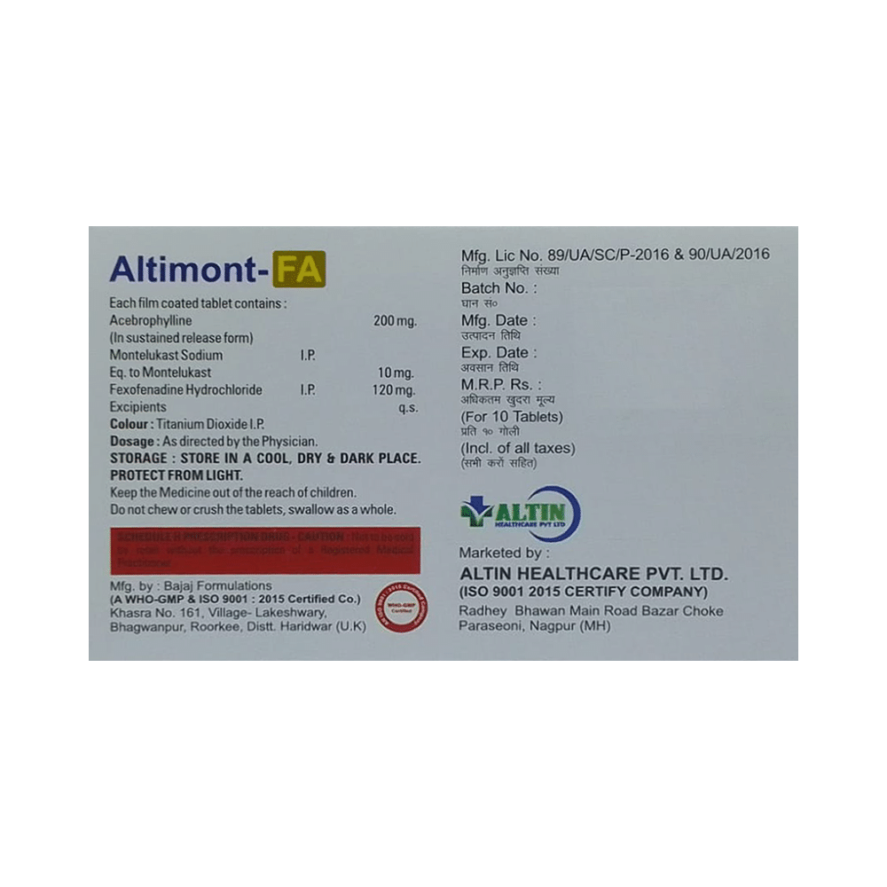 Altimont-FA Tablet SR - Image 2