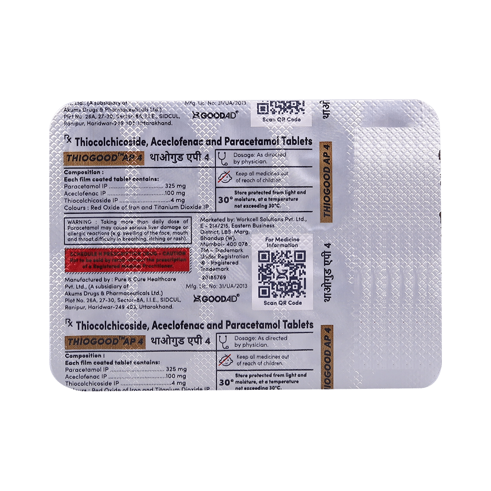 Thiogood AP 4 Tablet - Image 3